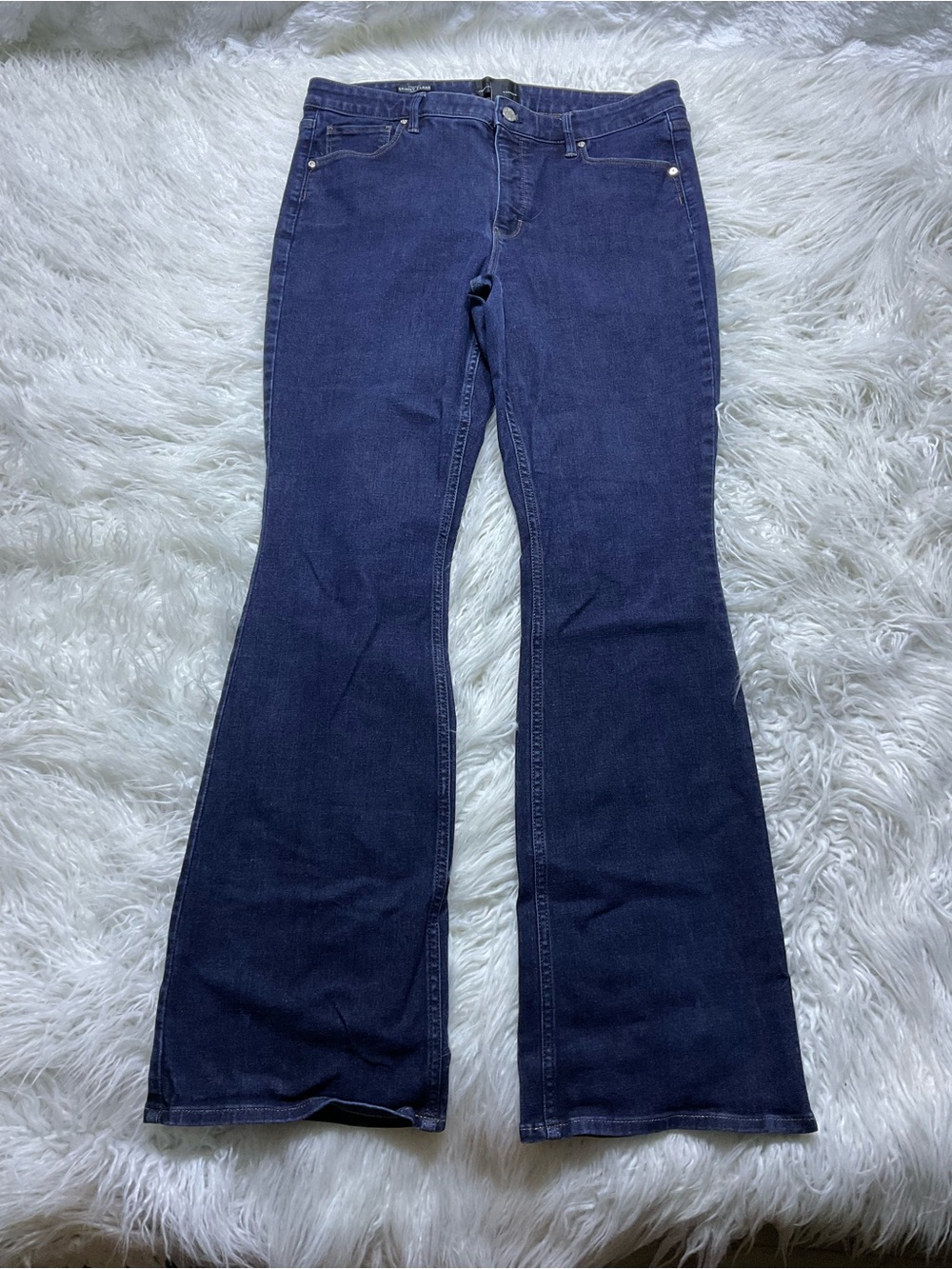 WHBM High-Rise Skinny Flare Sculpt Jeans